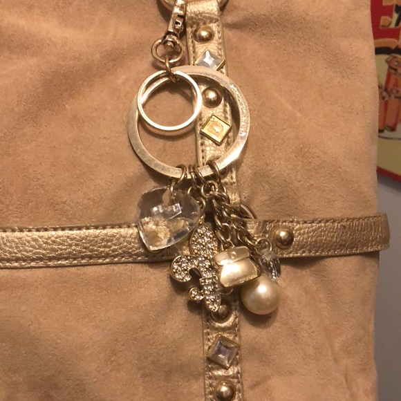 Kathy Suede leather bag - Picture 6 of 6